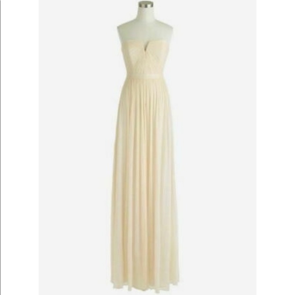 J. Crew Nadia Silk Chiffon Dress